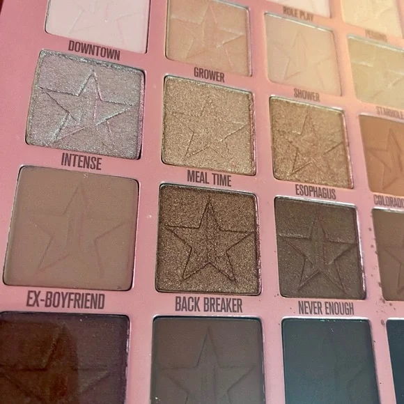 Brand “Spanking” New (pun intended) Jeffree Star Orgy 2 eyeshadow palette